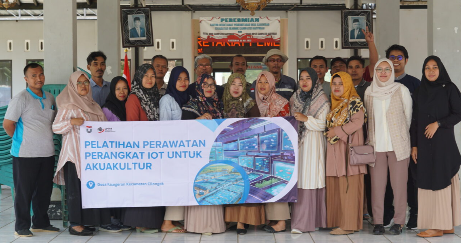 Pelatihan Perawatan Perangkat IoT untuk Akuakultur