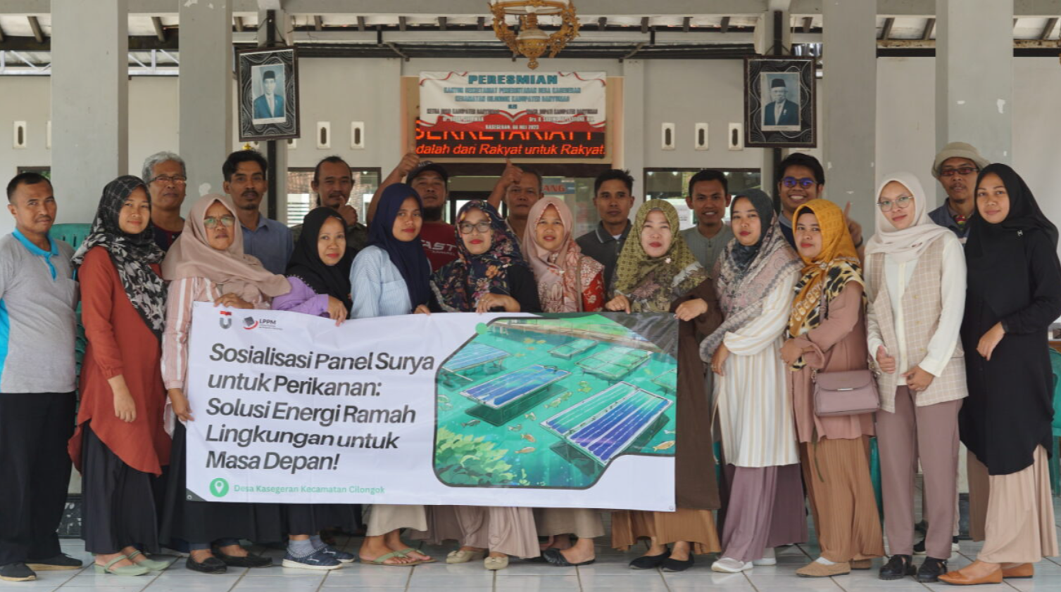 Sosialisasi Panel Surya untuk Perikanan