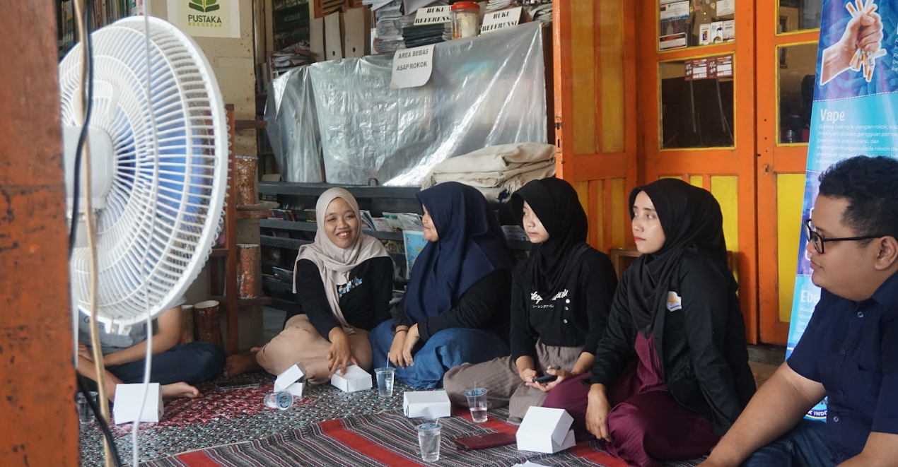 Pelatihan Pengelolaan Website Pustaka Digital dan Konten Kreator