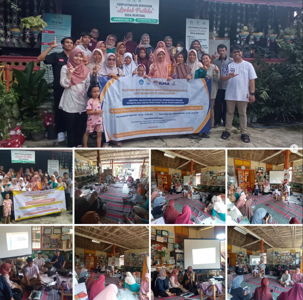 Sinergi Pemberdayaan: Limbah Pustaka dan Telkom University Purwokerto Gelar Kegiatan untuk Perempuan Desa Muntang