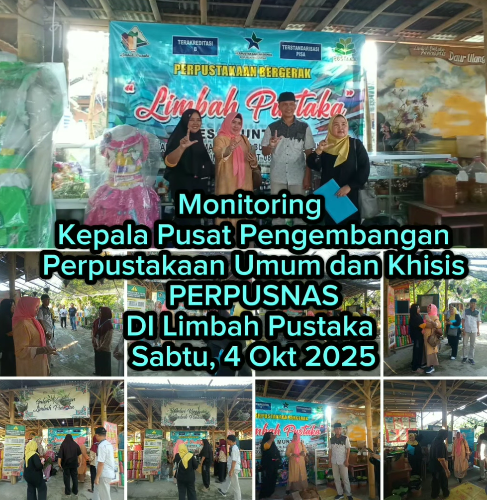 Dapat Kunjungan Kehormatan, Kepala Pusat PERPUSNAS Monitoring Langsung Limbah Pustaka