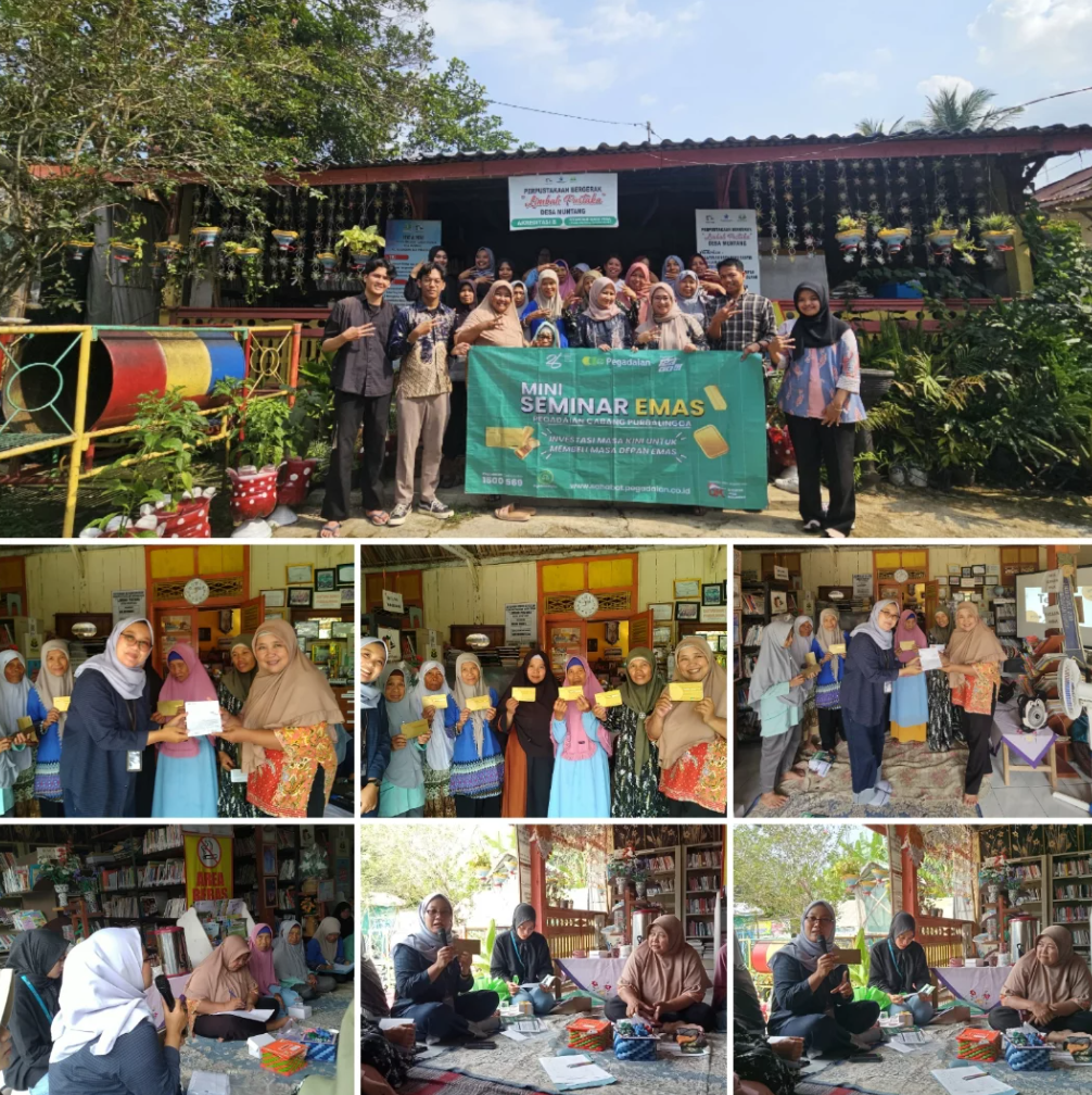 Mini Seminar Emas di Limbah Pustaka: Edukasi Warga Cara "Mengemaskan Sampah"
