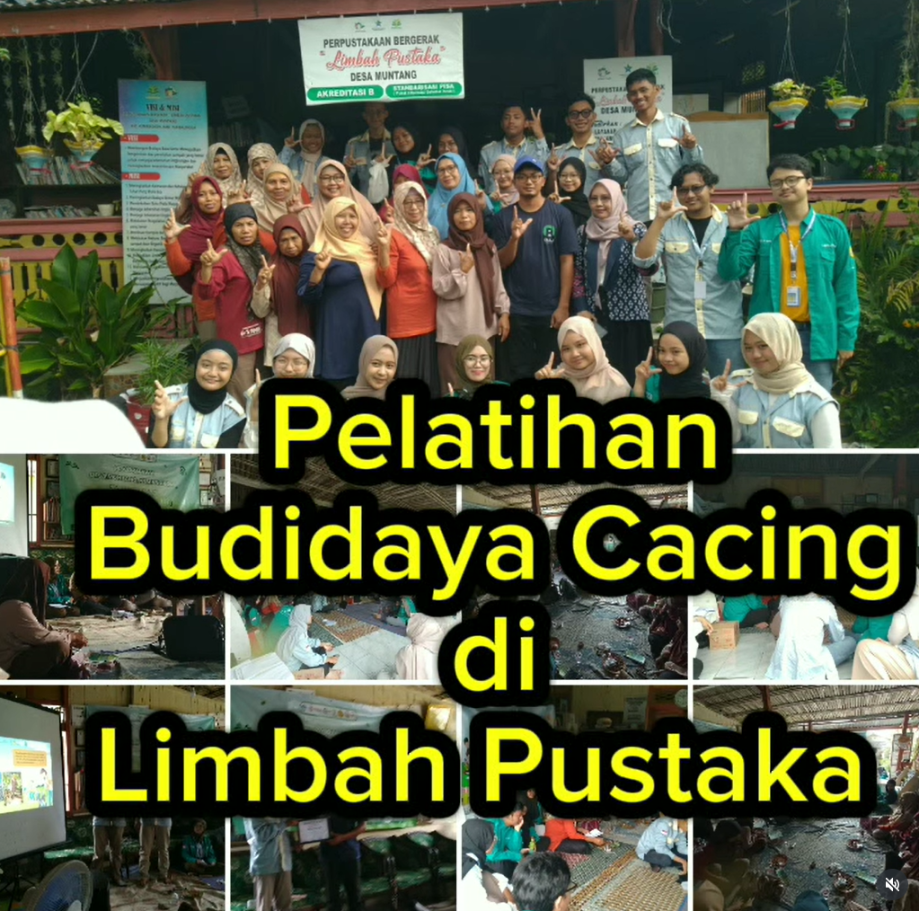 Jaga Kesuburan Tanah, Limbah Pustaka dan PPK ORMAWA UNSOED Gelar Pelatihan Budidaya Cacing