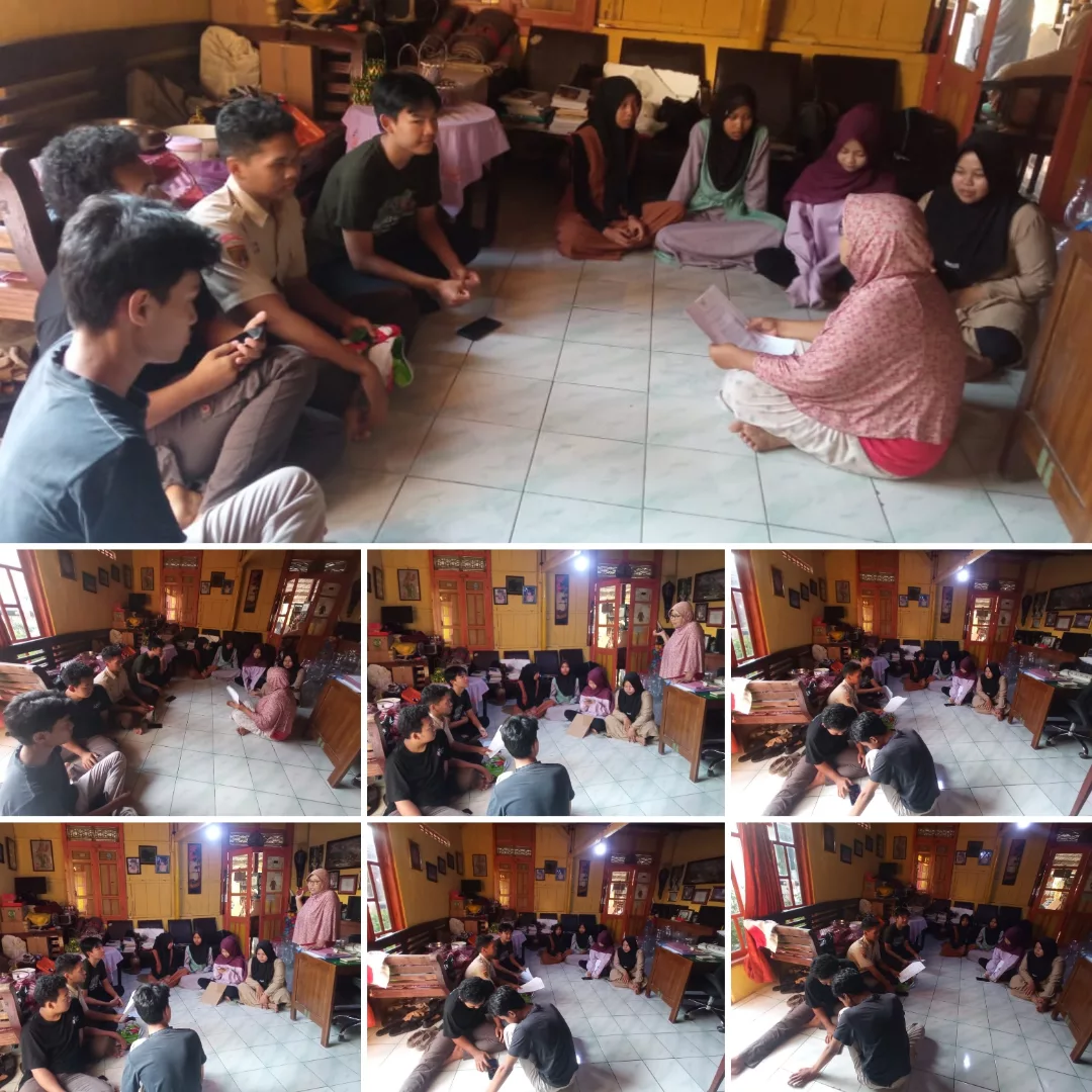 Pembinaan Anak dan Remaja, Rapat Pengurus Forum Anak Desa Muntang, Penyusunan Program Kerja Forum Anak di Limbah Pustaka.