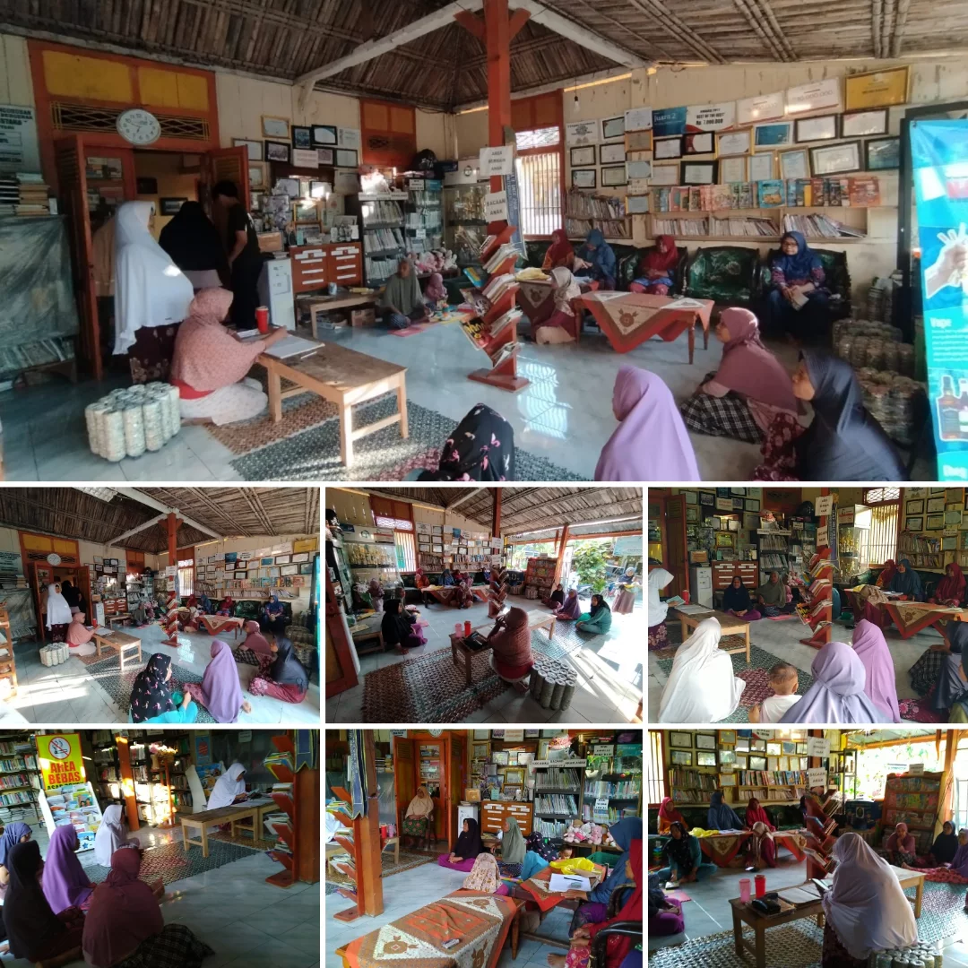 Limbah Pustaka Jadi Pusat Pembinaan Keluarga: Menguatkan Lansia dan Remaja Lewat Pertemuan Rutin PKK