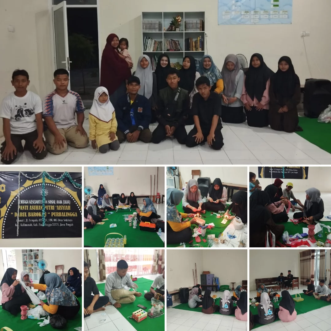 Literasi Sampah Menjangkau Kalimanah: Limbah Pustaka Jadi Narsum Kerajinan Daur Ulang di Panti Asuhan Aisyiyah Putri