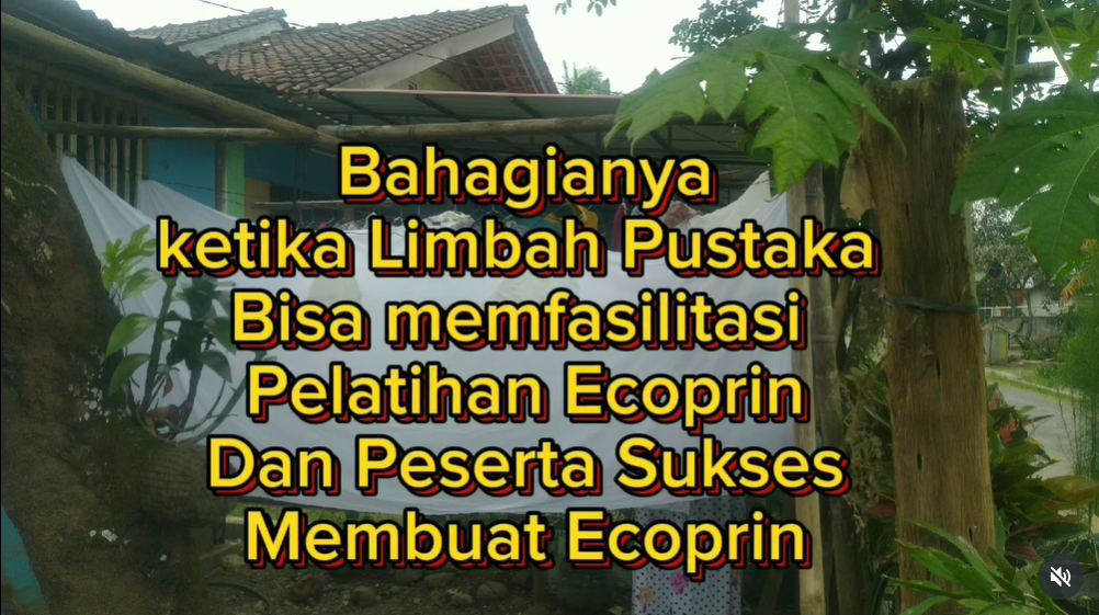 Sukses Fasilitasi Pelatihan Ecoprint, Limbah Pustaka Wujudkan Peran Sebagai Pusat Kegiatan Positif Masyarakat