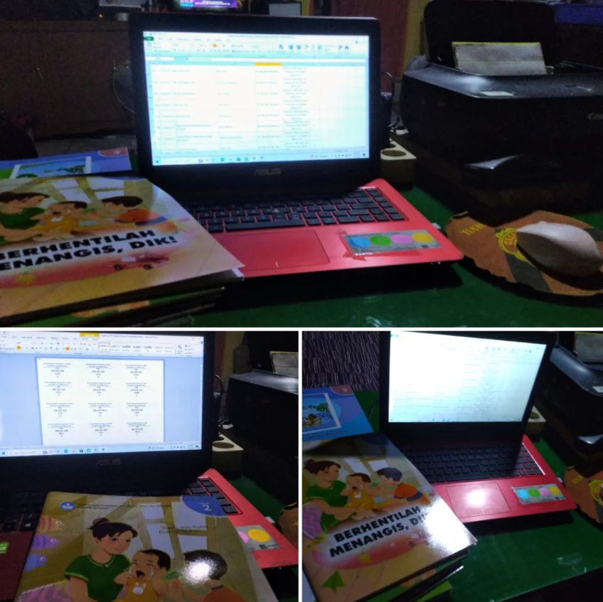 Semangat Rabu Malam: Energi Besar di Balik Pengolahan Buku untuk Masyarakat