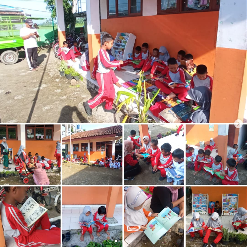 Jumat Berkah di SD N 1 Muntang: Praktik Baik Pemanfaatan Bantuan Buku