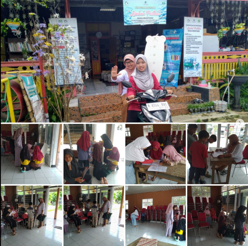 Giat Limbah Pustaka Warnai Posyandu Remaja Tunas Muda Desa Muntang