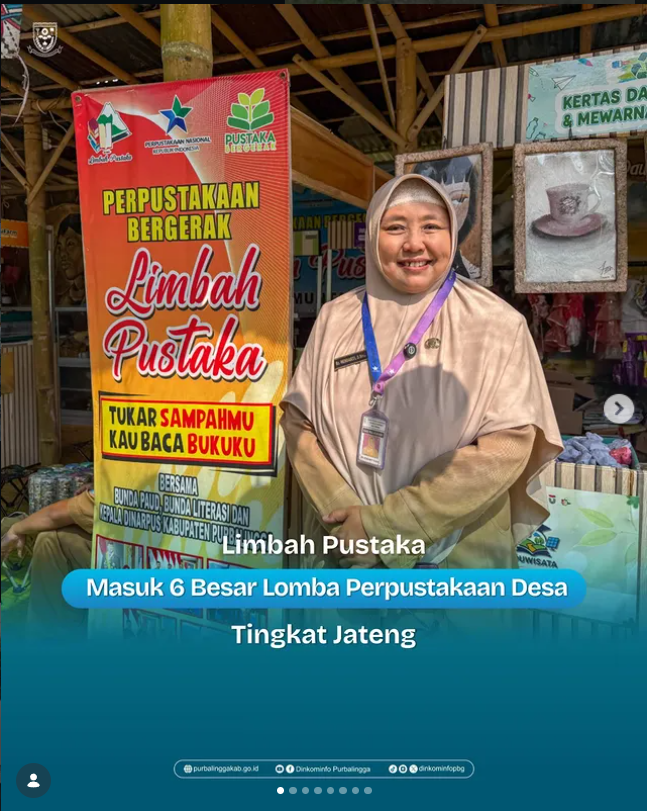 Membanggakan, Limbah Pustaka Desa Muntang Masuk 6 Besar Lomba Perpustakaan Desa Terbaik Tingkat Jawa Tengah 2026