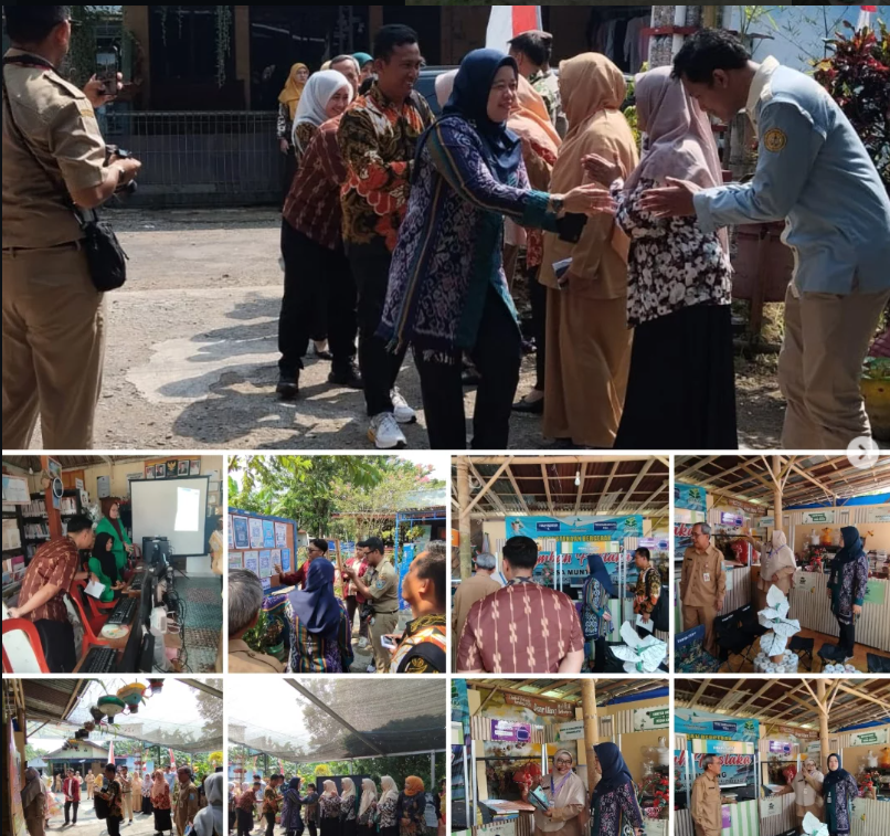 Visitasi Lomba Perpustakaan Desa Tingkat Jawa Tengah di Limbah Pustaka Selesai, Kolaborasi Banyak Pihak Jadi Kekuatan Utama
