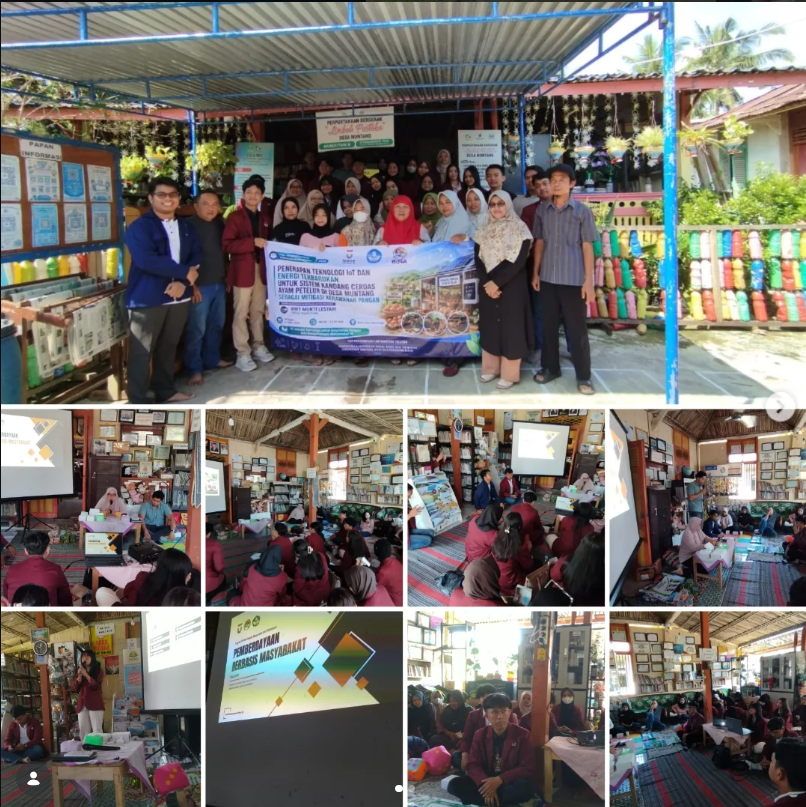 Limbah Pustaka dan Telkom University Purwokerto Kolaborasi Terapkan IoT dan Energi Terbarukan untuk Pemberdayaan Masyarakat Desa Muntang