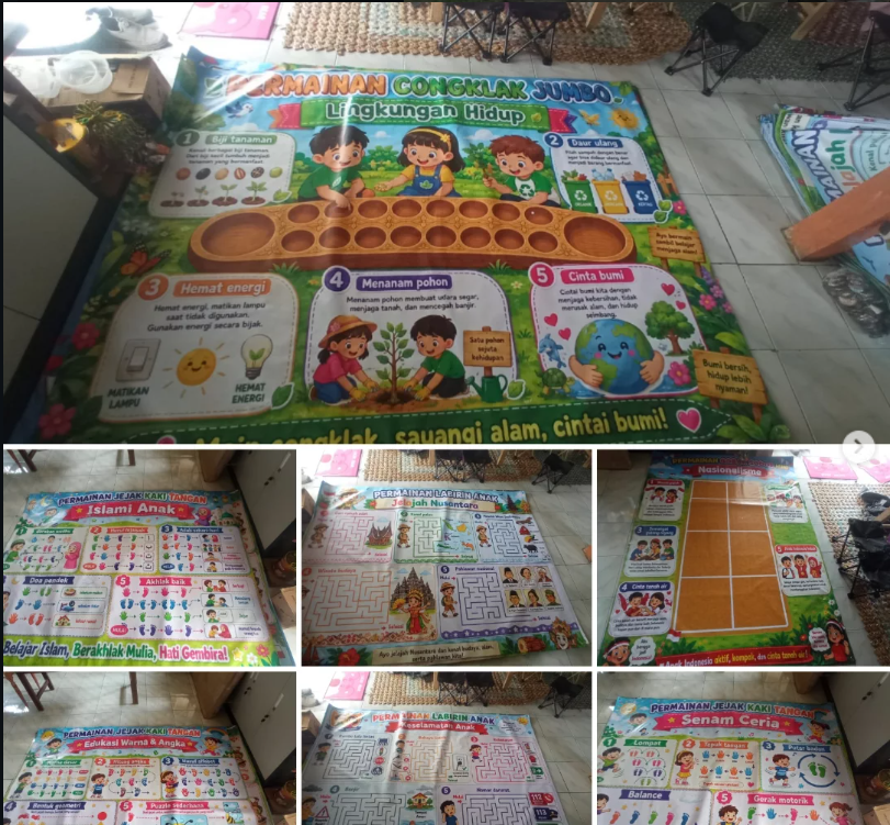 Limbah Pustaka Siap Sambut Pekan Literasi Liburan Sekolah dengan Beragam Permainan Edukatif