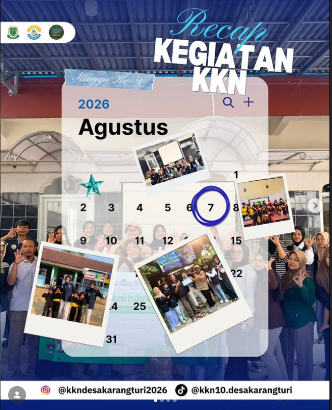 KKN Kelompok 10 Desa Karangturi Gelar Senam Sehat, Edukasi Digital, dan Pengelolaan Sampah Berkelanjutan